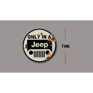 sticker pvc  jeep สติกเกอร์ จิฟ งานออฟเซ็ทแท้ pvc กันน้ำ กันแดด