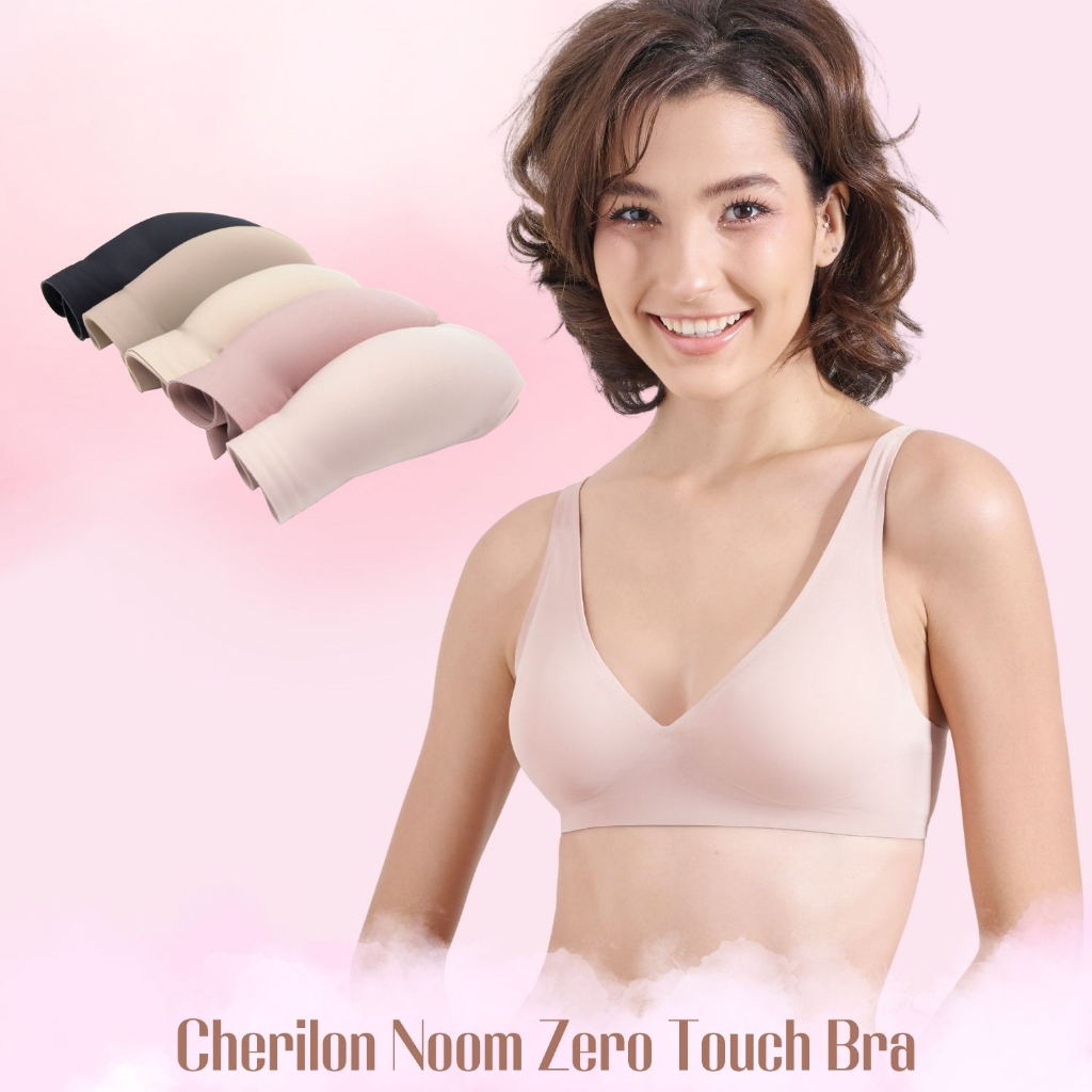 Cherilon Noom Zero Touch เชอรีล่อน เสื้อในไร้ขอบ บราไร้โครง นวัตกรรม "Jelly" ยึดเกาะผิวดีเยี่ยม ใส่สบาย ONIC-BBRA01
