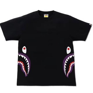 A BATHING APE® shark teeth print T-shirt M