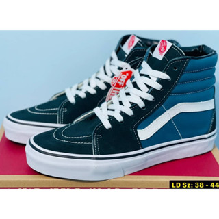 แวน Sk8 Hi มี 2 สี ไซส์ 38-44 พร้อมกล่อง รับประกันสินค้า รองเท้าผ้าใบใส่ได้ทั้งผญ-ผช G25A100