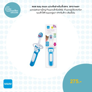 MAM Baby Brush แปรงฟันสำหรับเด็ก BPA BPS Free 6+