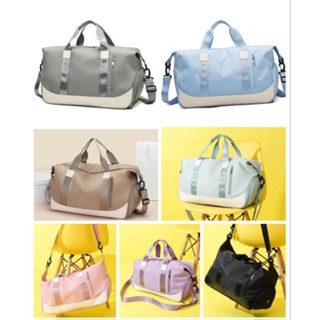 🎀พร้อมส่ง ส่งไว🎀 เกรดA 👜กระเป๋าเดินทางสะพายข้าง กระเป๋าแฟชั่น มีช่องใส่รองเท้า