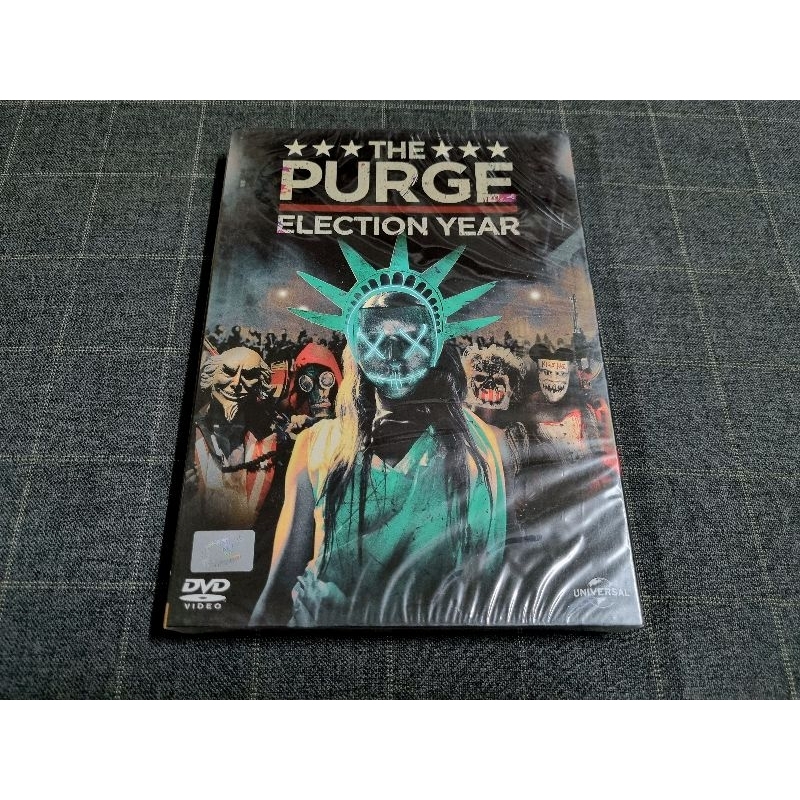DVD ภาพยนตร์ระทึกขวัญสุดมันส์ "The Purge: Election Year / คืนอำมหิต: ปีเลือกตั้งโหด" (2016)