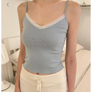 พรีออเดอร์ PREORDER Brandy Melville Nicolette Lace Tank แบรนดี้เมลวิล