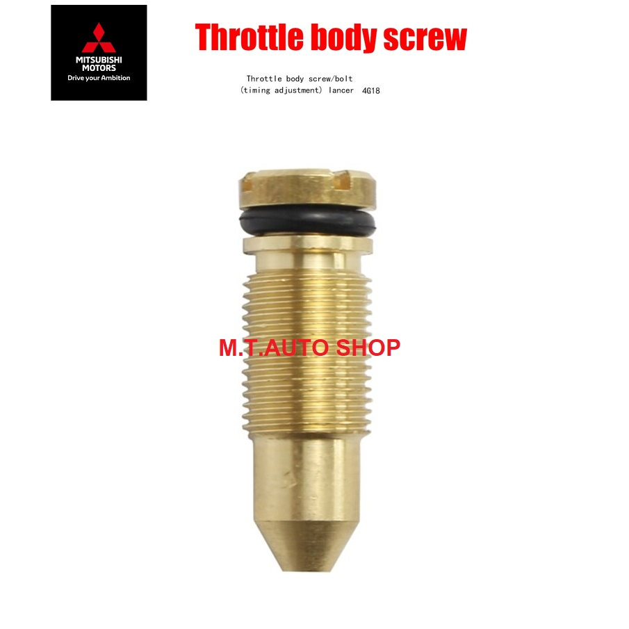 สกูร ตั้งรอบเดินเบา ลิ้นปีกผีเสื้อ Throttle Body Idle Adjustment Screw LANCER CEDIA/NEW LANCER 4G18 