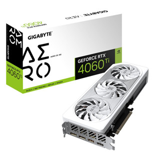 GIGABYTE GeForce RTX 4060 Ti AERO OC 8GB GDDR6 Graphics Card การ์ดจอ