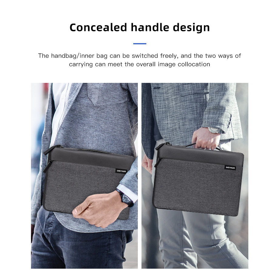 กระเป๋าใส่โน้ตบุ๊ค 360 Protective Laptop Carrying Case for 13-16inchShock-Proof, Spill-Resistant MacBook air pro