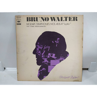 1LP Vinyl Records แผ่นเสียงไวนิล BRUNO WALTER MOZART: SYMPHONIES NOS. 40 &amp; 41 "Jupiter"  (E2D98)