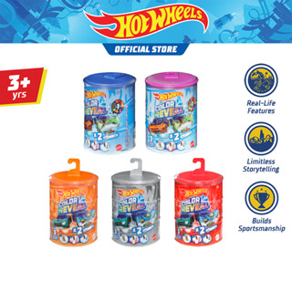 Hot Wheels Color Reveal 2-Pack Assortment ฮอตวีล คัลเลอร์รีวีล รถแพ็กคู่ คละแบบ (GYP13 (979F) TH)