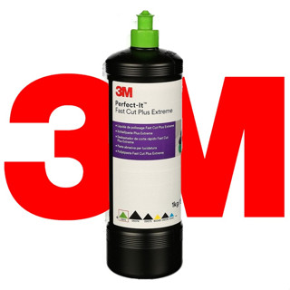 3M 51815 Fast Cut Plus Extreme น้ำยาขัดหยาบชนิดเร็ว น้ำยาขัดสีรถ ฝาเขียว 1 กก./865ml.