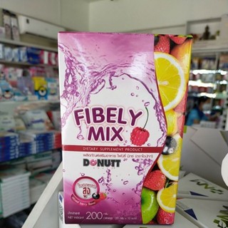 DONUT FIBERLY MIX กล่อง10ซอง