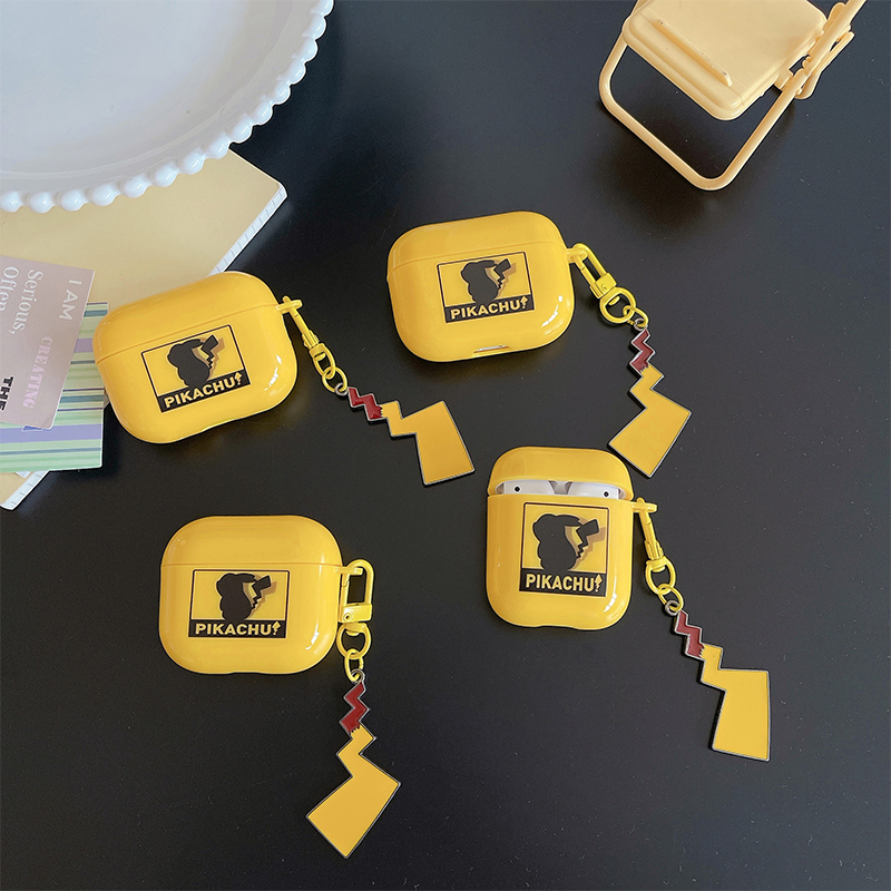 เคสแอร์พอด 3 Case Airpods 3 pro2 case การ์ตูน น่ารัก โปเกมอน pikachu พร้อมจี้ Airpod 3 pro2 case เคส