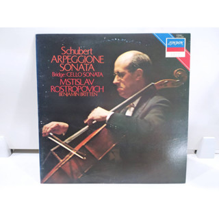 1LP Vinyl Records แผ่นเสียงไวนิล  Schubert ARPEGGIONE SONATA   (E4A69)