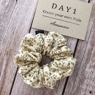 DAY 1 scrunchies ยางรัดผม โดนัทมัดผม size M