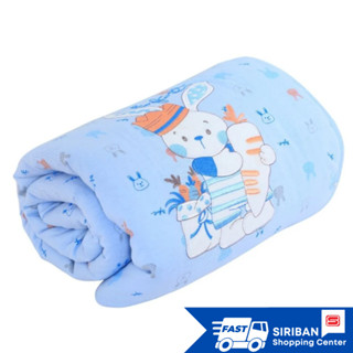 ENFANT ผ้าห่ม ขนาด 30x40 นิ้ว ผลิตจากผ้า Cotton ให้ความอบอุ่นทุกผิวสัมผัสด้วยสีสัน และลวดลายที่เหมาะกัยลูกน้อย