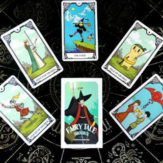 ไพ่ทาโรต์มือใหม่ Fairy tale Tarot deck ทาโรต์แห่งเทพนิยาย **แถมไฟล์คู่มือภาษาไทย** พร้อมส่งทุกวัน