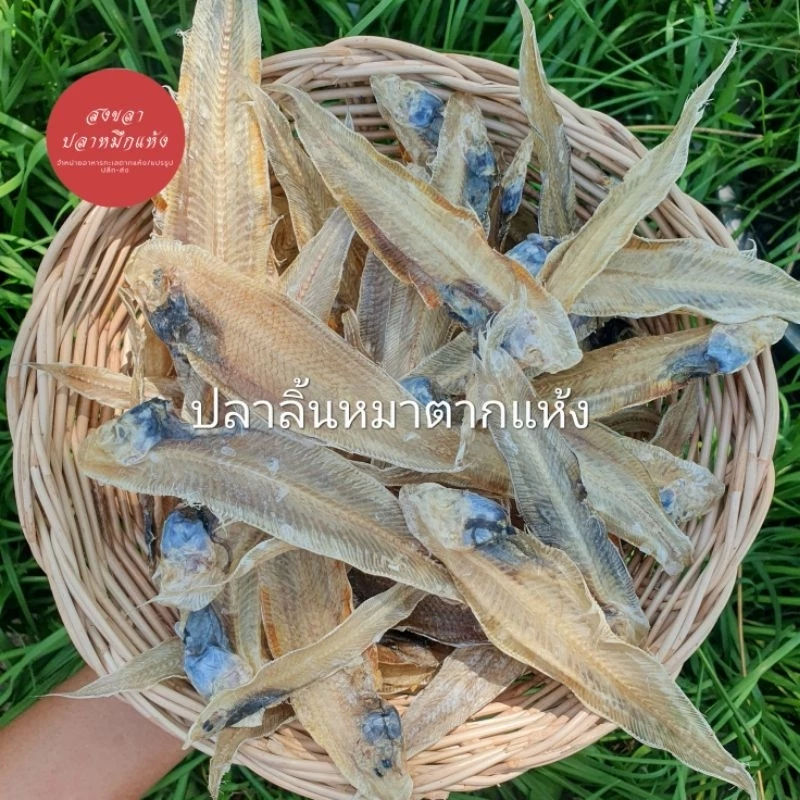 ปลาแห้ง ปลาลิ้นหมาตากแห้ง ปลาทะเลแท้ เนื้ออร่อย เค็มพอดี (200g/500g) พร้อมส่ง