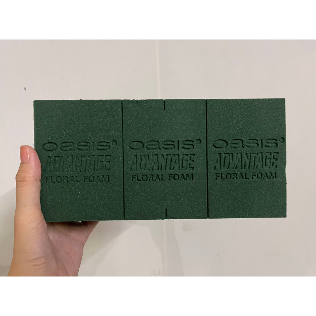 โฟมก้อน โฟมจัดดอกไม้ oasis โฟมเสียบดอกไม้ โอเอซิส ส่งจากไทย