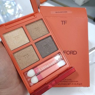 Tom Ford Eye Color Soleil Neige #01Naked Pink Eye Color Quad  Bitter Peach Eye Color #Quad-04 Suspicion