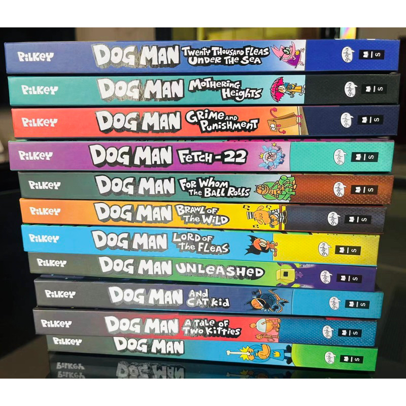 Dog man by Dav Pilkey ปกแข็ง Comic Dogmanแนวตลก รูปที่ 6