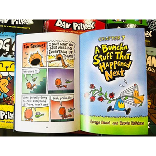 Dog man by Dav Pilkey ปกแข็ง Comic Dogmanแนวตลก หนังสือภาษาอังกฤษ การ์ตูน หนังสือเด็ก