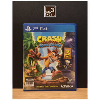 PS4 Games : Crash Bandicoot n Sane Trilogy โซน3 มือ2 &amp; มือ1 NEW