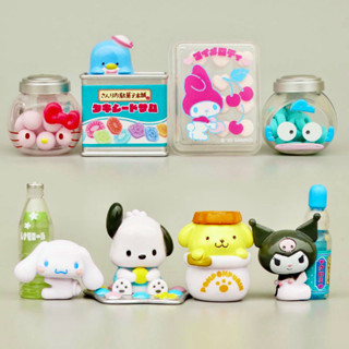 เซ็ต 8 โมเดล มายเม มายเมโลดี้ คุโรมิ kuromi my melody sanrio โปเชโกะ ปอม ปอมปอมปูริน ซานริโอ้