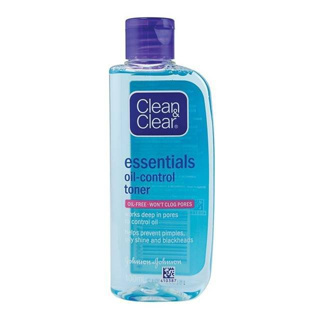 Clean &amp; Clear essentials oil-control toner (100 มล.) คลีนแอนด์เคลียร์ เอสเซนเชี่ยล ออยล์ คอนโทรล โทนเนอร์