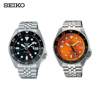 SEIKO (ไซโก) นาฬิกาผู้ชาย รุ่น NEW SEIKO 5 SPORTS AUTOMATIC G.M.T รุ่น SSK001K SSK005K