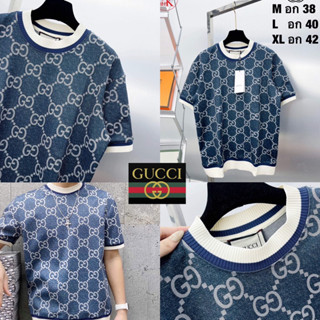 เสื้อยืด Gucci 💙 Hiend 1:1 cotton 💯 Best seller 👍