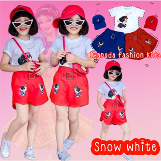 ✅สินค้าพร้อมส่ง  #ชุดเซ็ท Snow White #แฟชั่นเด็ก sug