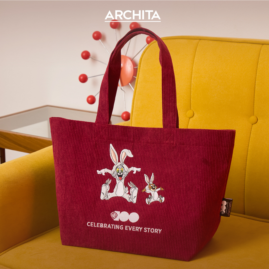 Archita -Tom and Jerry & Bugs Bunny MashUp Tote Bag