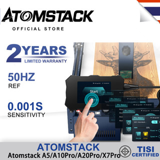 ATOMSTACK เทอร์มินัลคอนโทรลเลอร์ เทอร์มินัลแผงควบคุม เครื่องแกะสลักเลเซอร์ เทอร์มินัลควบคุมแบบสัมผัส