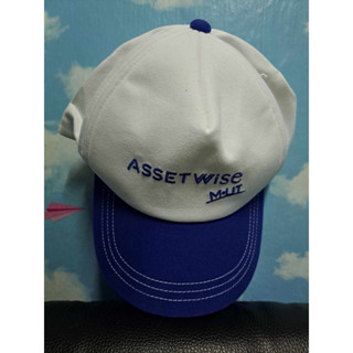 ASSET WISE M U T หมวกแก็ป ปัก ASSET WISE M U T หมวกแฟชั่นผู้ชายผู้หญิง