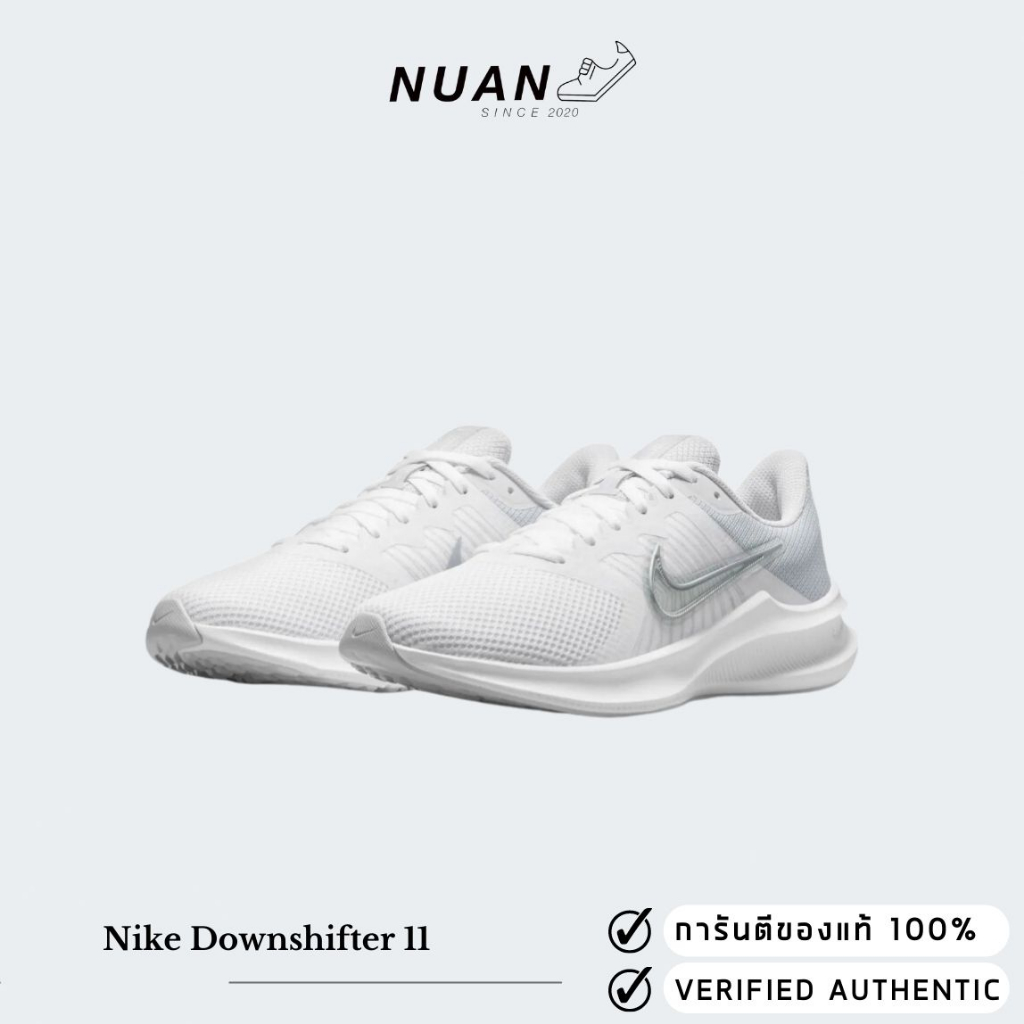 WMNS Nike Downshifter CW3413-100  ของแท้ ป้ายไทย รองเท้าวิ่ง