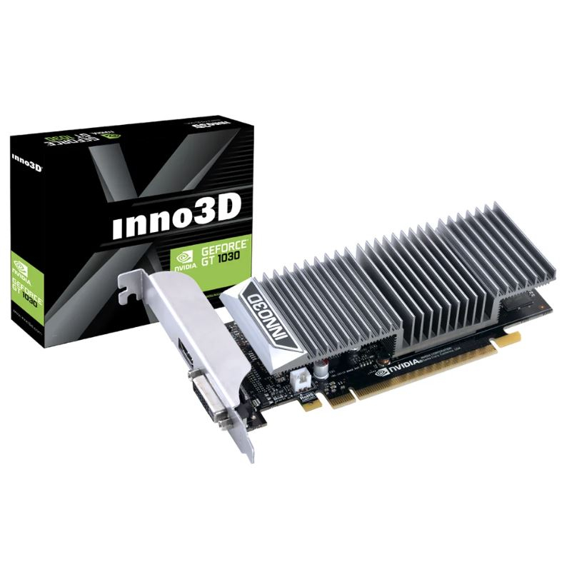 VGA INNO3D GEFORCE GT 1030 - 2GB DDR5 [N1030-1DDV-E5BL]