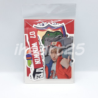 NCT2020：LUGGAGE STICKER + PHOTO CARD SET（WINWIN／SUNGCHAN）