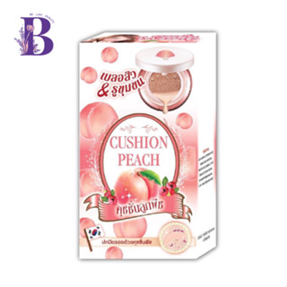 (กล่องX6ซอง) MEIJI CUSHION PEACH เมจิ คุชชั่น พีช 10กรัม