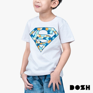 DOSH BOYS T-SHIRTS SUPERMAN เสื้อยืดคอกลม แขนสั้น เด็กผู้ชาย DSBT5130-GY