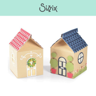 Sizzix Thinlits Die Set 21PK - Seasonal House Gift Box แบบบ้าน