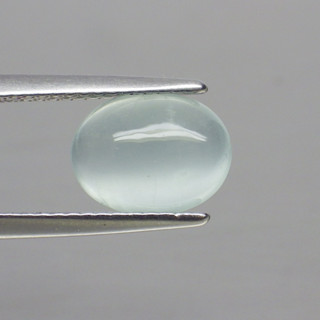 พลอย หลังเบี้ย อะความารีน ดิบ แท้ ธรรมชาติ ( Unheated Natural Aquamarine ) หนัก 2.24 กะรัต