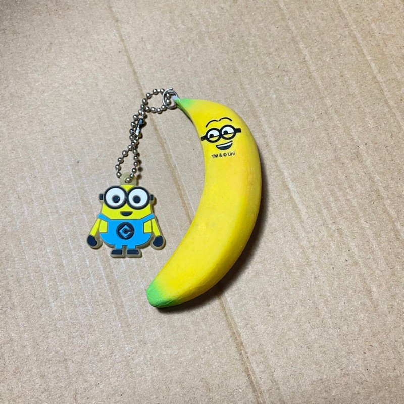 Banana Minion Mini Squishy - สกุชชี่กล้วยมินเนี่ยน มินิ (ของแท้มือสอง)