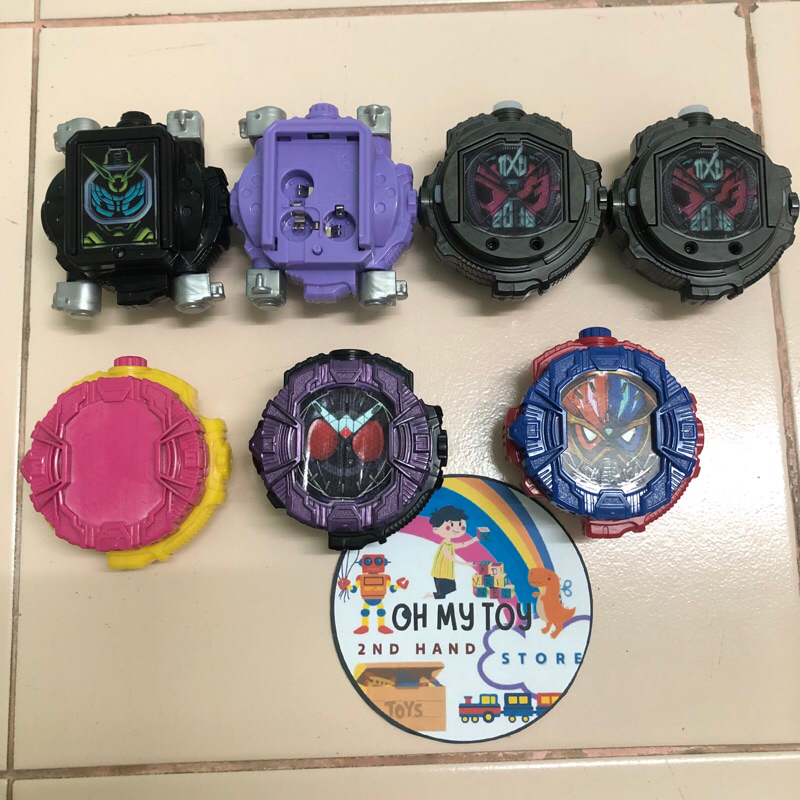 Dx Ridewatch Zio อุปกรณ์เสริม มาสไรเดอร์จิโอ เล่นกับเข็มขัดจีโอได้ (Ziku driver)(ไรวอชจีโอ)