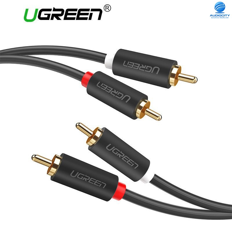 UGREEN 30747 Gold Plated 2 RCA to 2 RCA Stereo Audio Cable 1m