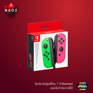 Nintendo Switch Joy-Con Controllers (Neon Green / Neon Pink) *** ประกันศูนย์ Synnex 12 เดือน ***