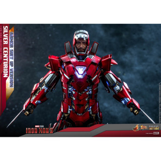 HOT TOYS MMS 618 D43 IRON MAN 3 – SILVER CENTURION (ARMOR SUIT UP)  (ใหม่/มือสองใหม่)