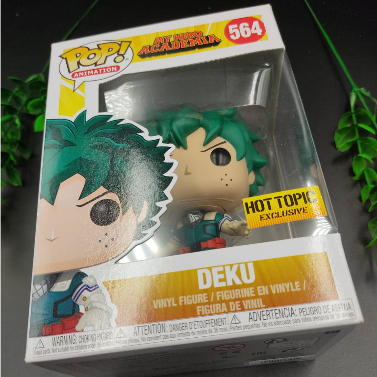 Funko Pop Animation - Deku Hot Topic #564 (My Hero Academia) สติกเกอร์แท้ ของแท้ พร้อมส่ง