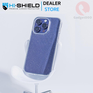 Hishield เคสใสกลิตเตอร์ สำหรับ iPhone 14 Pro Max / 14 Pro / 14 Plus / 14 / 13 Pro Max / 13 Pro / 12 Pro Max