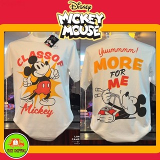 เสื้อDisney ลาย Mickey mouse สีขาว ( MKX-061 )