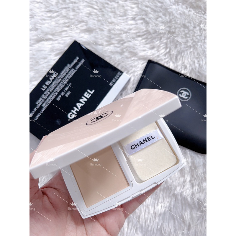 ⭐️แป้งผสมรองพื้น ⭐️ chanel le blance brightening compact foundation radiance protection termal comfo